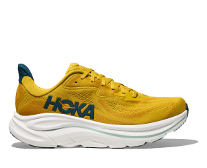 Hoka Men's Clifton 10 (Yellow Gold/Tidal Wave) - 1162030-YDT
