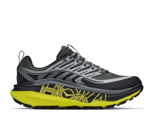 Hoka Men's Stinson 8 (Black/Hoka Citrus) - 1176637-BHK