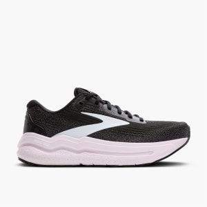 Brooks Women's Ghost Max 2 (Black/White/Orchid Ice) - 120420-077