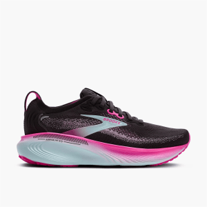 Brooks Women's Adrenaline GTS 25 (Black/Cyber Pink/Iced Aqua) - 120443-064