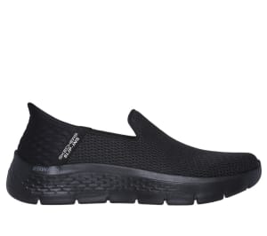 Skechers Women's GO WALK Flex Slip-Ins (Solid Black) - 124963-BBK