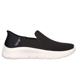 Skechers Women's GO WALK Flex Slip-Ins (Black/White) - 124963-BKW