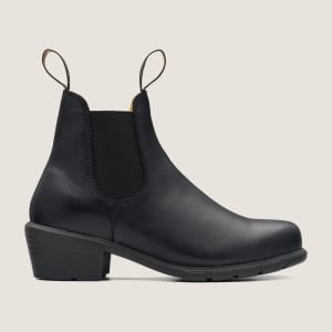 Blundstone #1671 Black Leather Heeled Boot