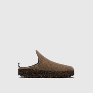 Asportuguesas Women's Come Taupe Tweed Open Back Slip On