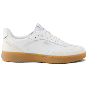 Kizik Men's Camden Slip-In Sneaker (White/Gum) - MCAM-2602