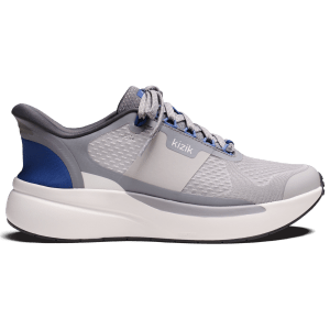 Kizik Men's Freedom Run Slip-In (Alloy/Blue) - MFRE-2605
