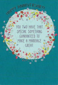 Recycled Paper Greetings Humorous Anniversary Congratulations Card, Funny Anniversary Congratulations Card