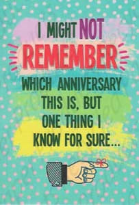 Recycled Paper Greetings Humorous Anniversary Congratulations Card, Funny Anniversary Congratulations Card