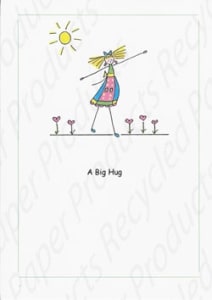 Recycled Paper Greetings Humor Missing You Greeting Card, Funny Missing You Card, Thinking of You Card