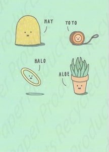 Recycled Paper Greetings Humor Thinking of You Greeting Card, Funny Thinking of You Card