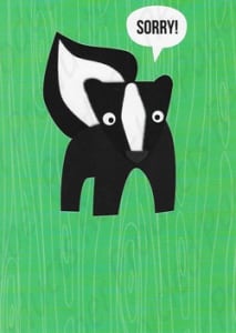 Recycled Paper Greetings Humorous Apology Greeting Card, Funny Apology Card