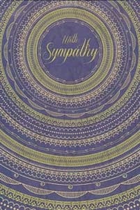 Recycled Paper Greetings Sympathy Greeting Card, Expression of Sympathy Greeting Card