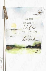 American Greetings Sympathy Greeting Card