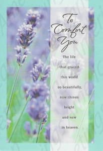 American Greetings Sympathy Greeting Card
