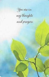 American Greetings Sympathy Greeting Card