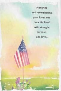American Greetings Sympathy Greeting Card