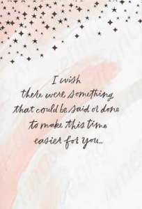 American Greetings Sympathy Greeting Card