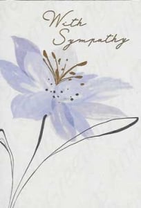 American Greetings Sympathy Greeting Card