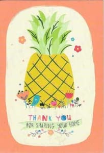 American Greetings Thank You Greeting Card