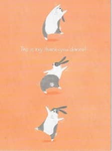 American Greetings Thank You Greeting Card