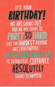 American Greetings Birthday Card