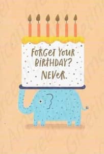 A-Line Greetings Birthday Card