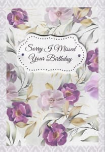 American Greetings Birthday Card
