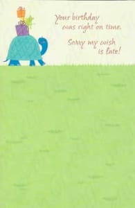 American Greetings Birthday Card