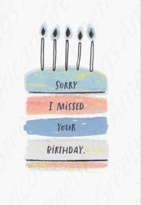 American Greetings Birthday Card