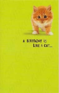 American Greetings Birthday Card