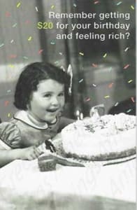 American Greetings Birthday Card