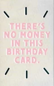 American Greetings Birthday Card