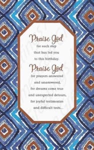 Inspirational and Religious Birthday