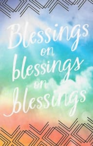 Inspirational and religious birthday card