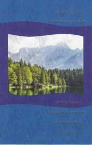 Inspirational and religious friendship thinking of you card