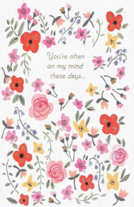 Inspirational and religious friendship thinking of you card