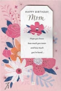 American Greetings Birthday Card