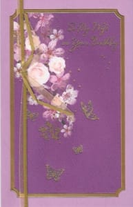 American Greetings Birthday Card