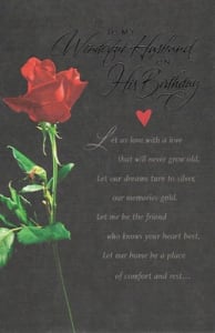 Pkt #199-295-Husband Birthday