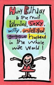 Pkt #199-296-Husband Birthday