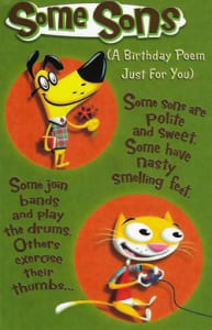 Pkt #199-329-Son Birthday