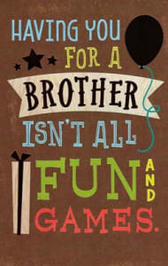 Pkt #199-337-Brother Birthday