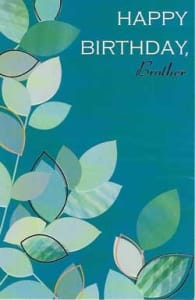 Pkt #199-339-Brother Birthday