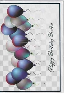 Pkt #199-341-Brother Birthday