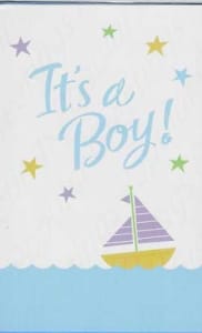 ORDER 9-435-Pkt 199-435-Baby Boy Congratulations