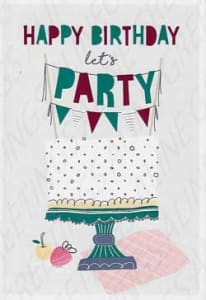 General Birthday Greeting Card