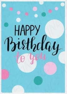 General Birthday Greeting Card