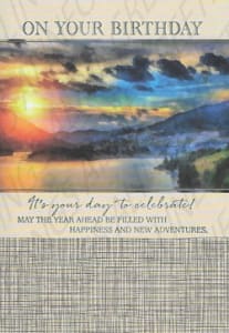 Masculine Birthday Greeting Card