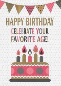 Humor Birthday Greeting Card, Funny Birthday Greeting Card