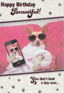 Humor Birthday Greeting Card, Funny Birthday Greeting Card